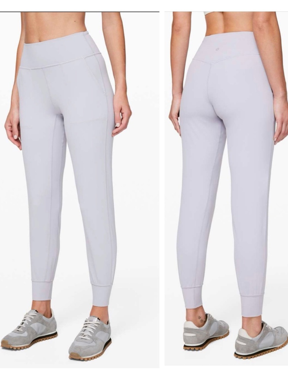 Lululemon Align Jogger 28" High Rise 6 Joggers Pants Silver Lilac Pants Pockets